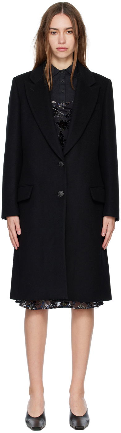 Kaputi rag & bone Rag & Bone Wooster Coat Crna | WAW22H2036NA36