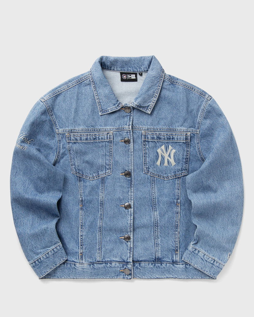 Jakna New Era New York Yankees Denim Jacket Plava | 60684315