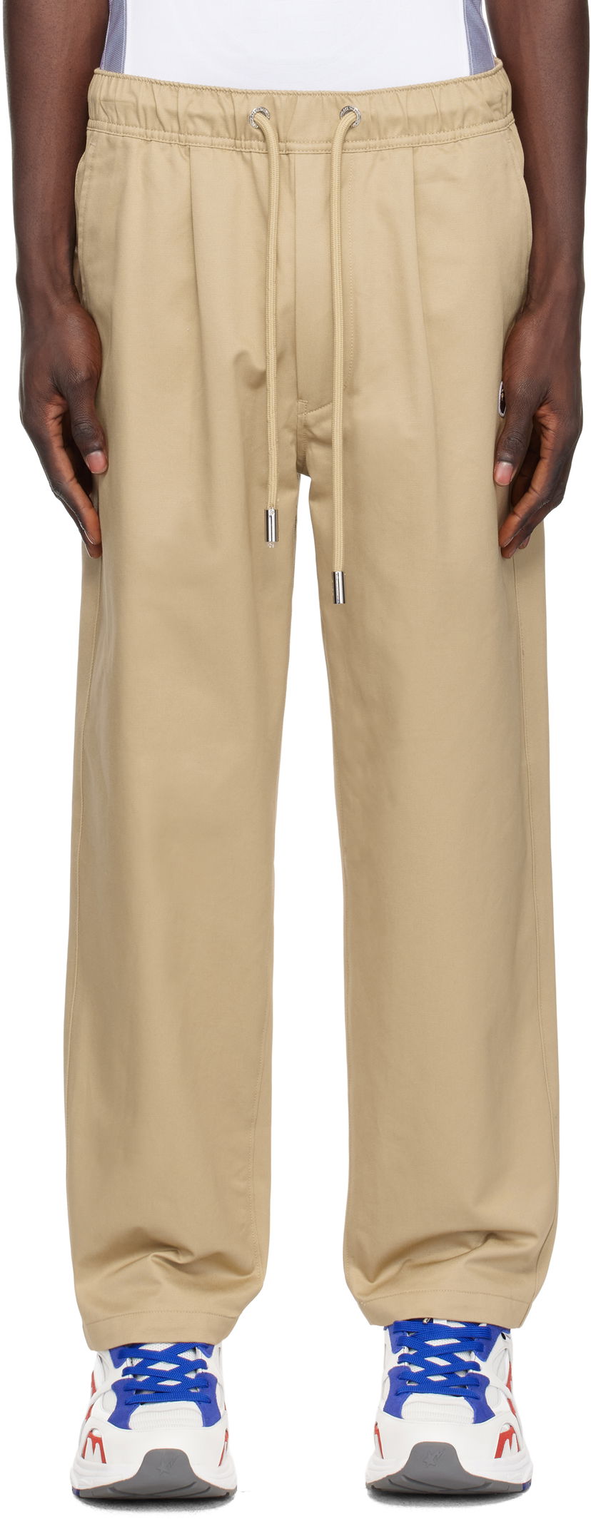 Hlače BAPE Chef Trousers Bež | 0ZXPTM152301NBGX