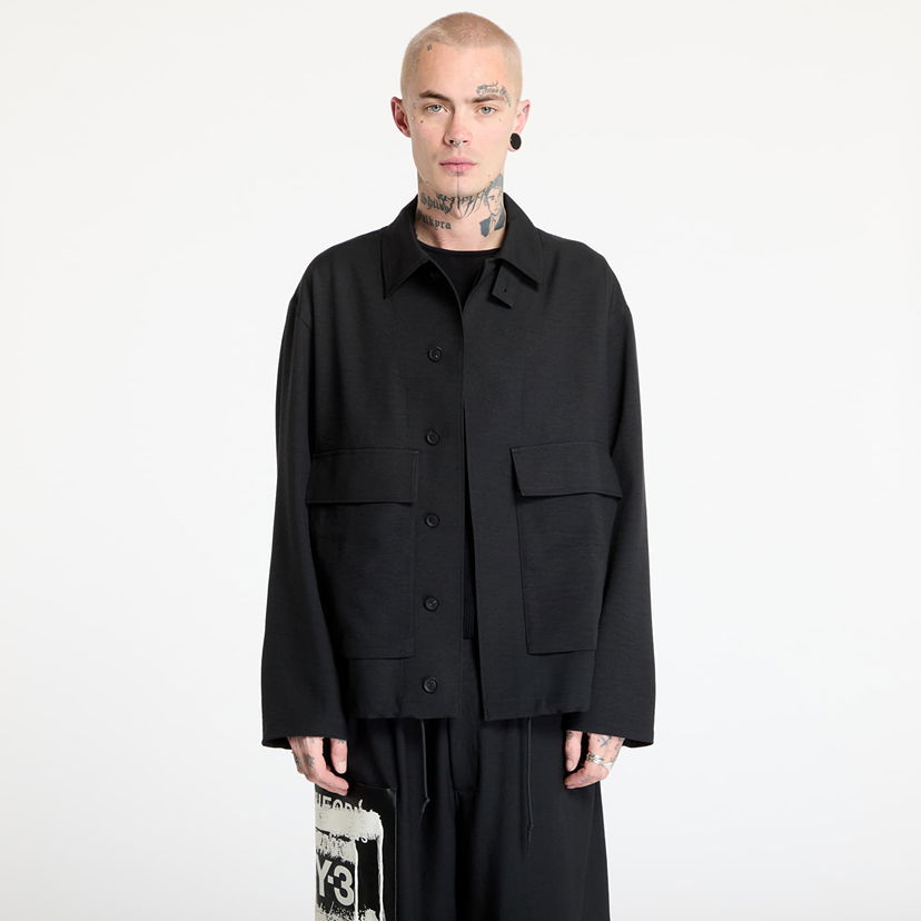 Jakna Y-3 Sport Uniform Patch Coach Jacket Crna | JN3719