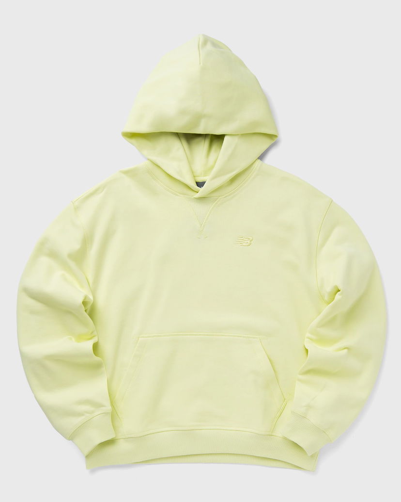 Dukserice New Balance Athletics French Terry Hoodie Žuta | WT41537-LLT