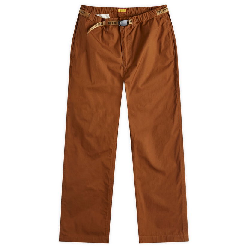 Cargo hlače Human Made Human Made Easy Belted Pant, Size Large Smeđa | HM29PT015-BRN