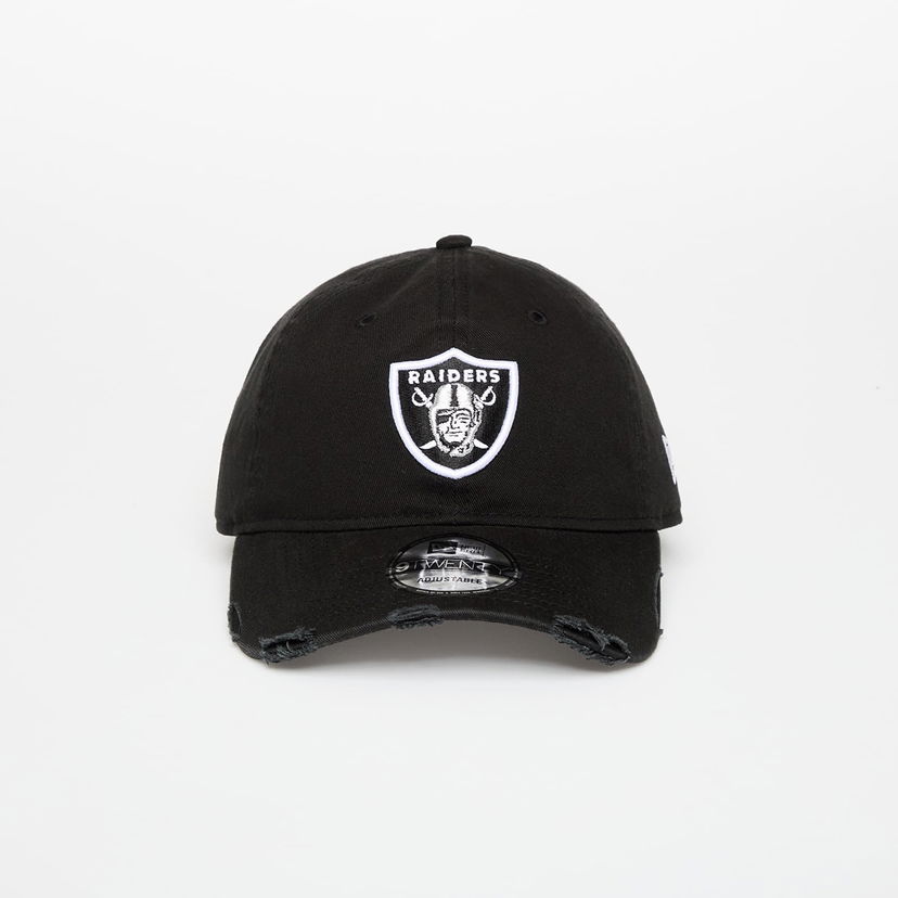 Kapa New Era Las Vegas Raiders 9TWENTY NFL Wash Adjustable Cap Crna | 60691220