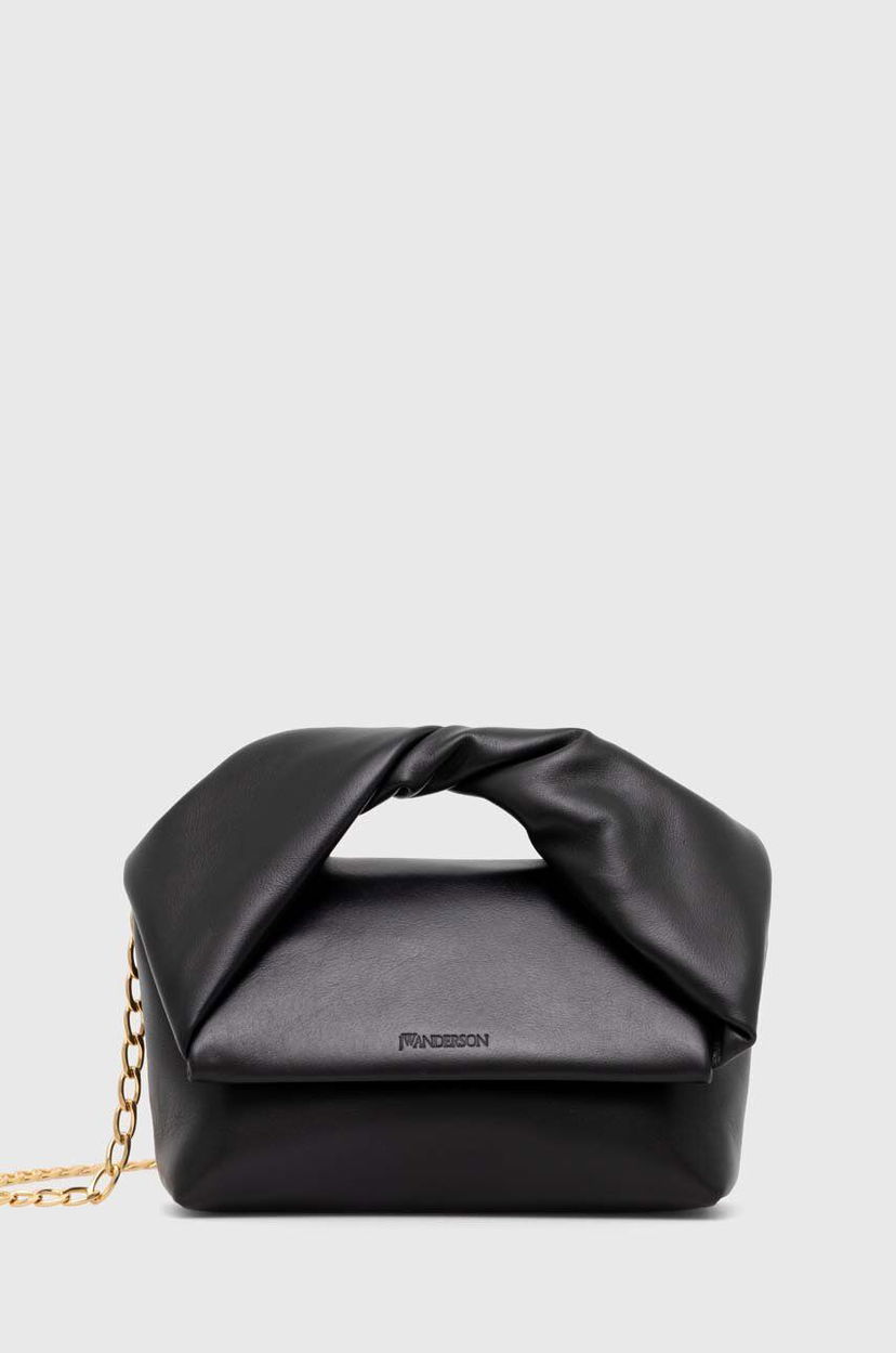 Ručna torbica JW Anderson Midi Twister Bag Crna | HB0539.LA0315.999