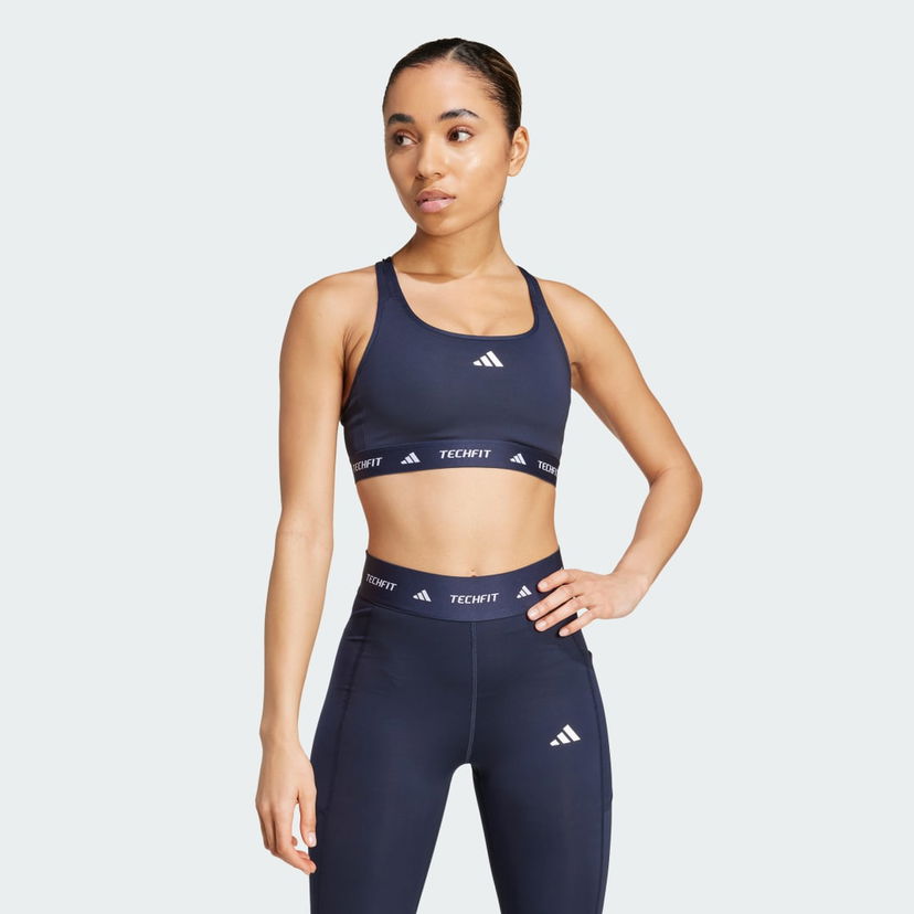 Grudnjak adidas Performance Medium Support Training Sports Bra Tamnoplava | JG3962