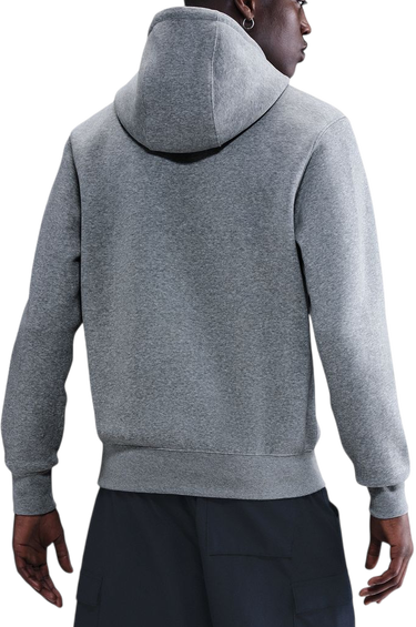 Dukserice Nike Club Graphic Pullover Hoodie Siva | FN3868-063, 2