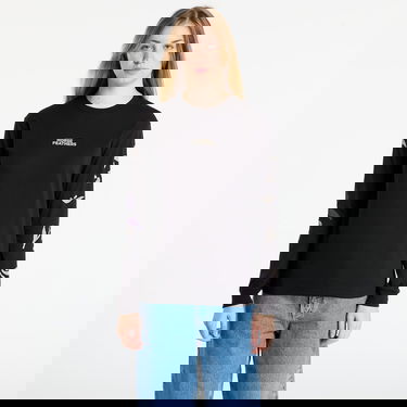 Majica kratkih rukava Horsefeathers Long Sleeve T-Shirt Reiko Top Crna | SW958B, 0