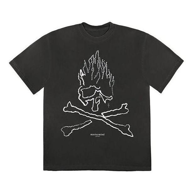 Majica kratkih rukava Cactus Jack by Travis Scott Travis Scott Cactus Jack for Mastermind Skull Graphic Tee Crna | CJFN-SS24, 0