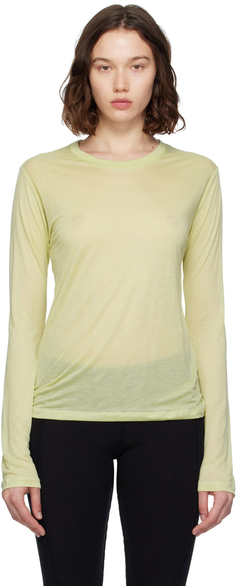 Majica kratkih rukava Baserange Baserange Long Sleeve T-Shirt Zelena | TTLS-BL-AU25
