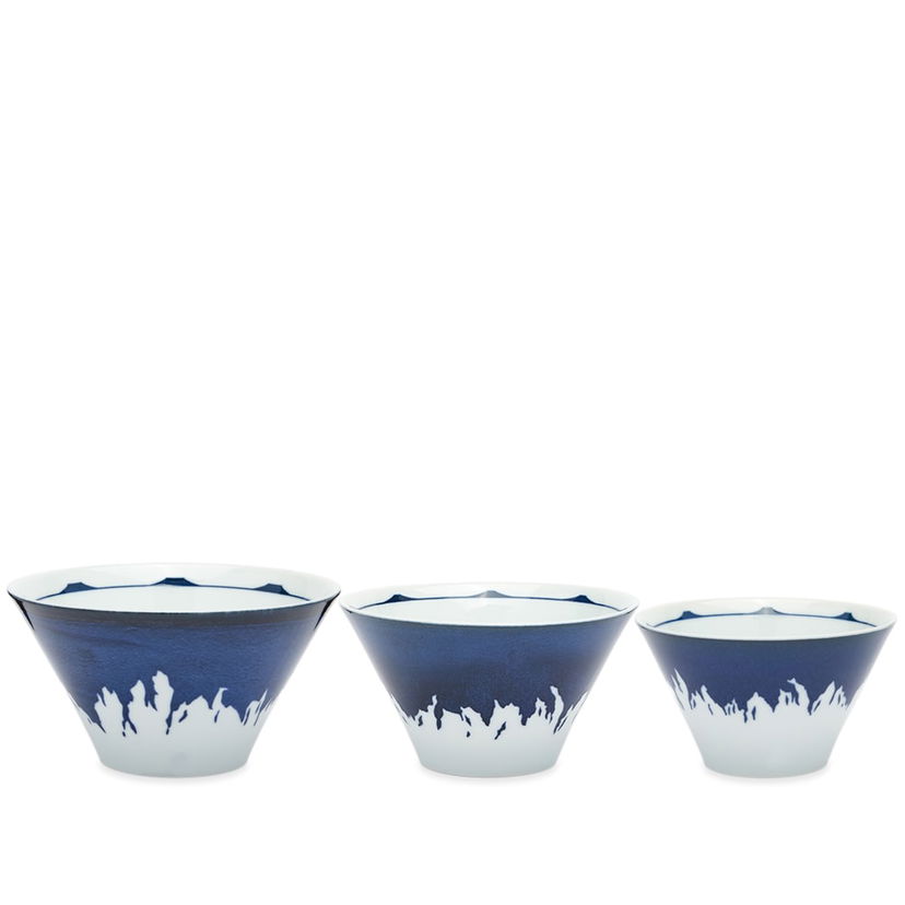 Home decor BEAMS Mt Fuji Bowl Set Plava | 56710290067-79