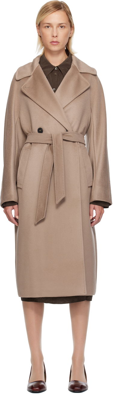 Kaputi Max Mara Weekend Resina Belted Coat Bež | 2525016031600, 0