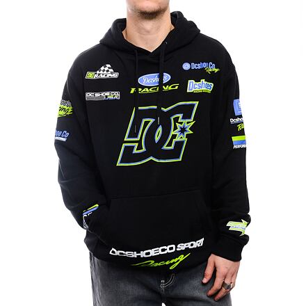 Dukserice DC Racing Hoodie Crna | ADYSF03130-KVJ0