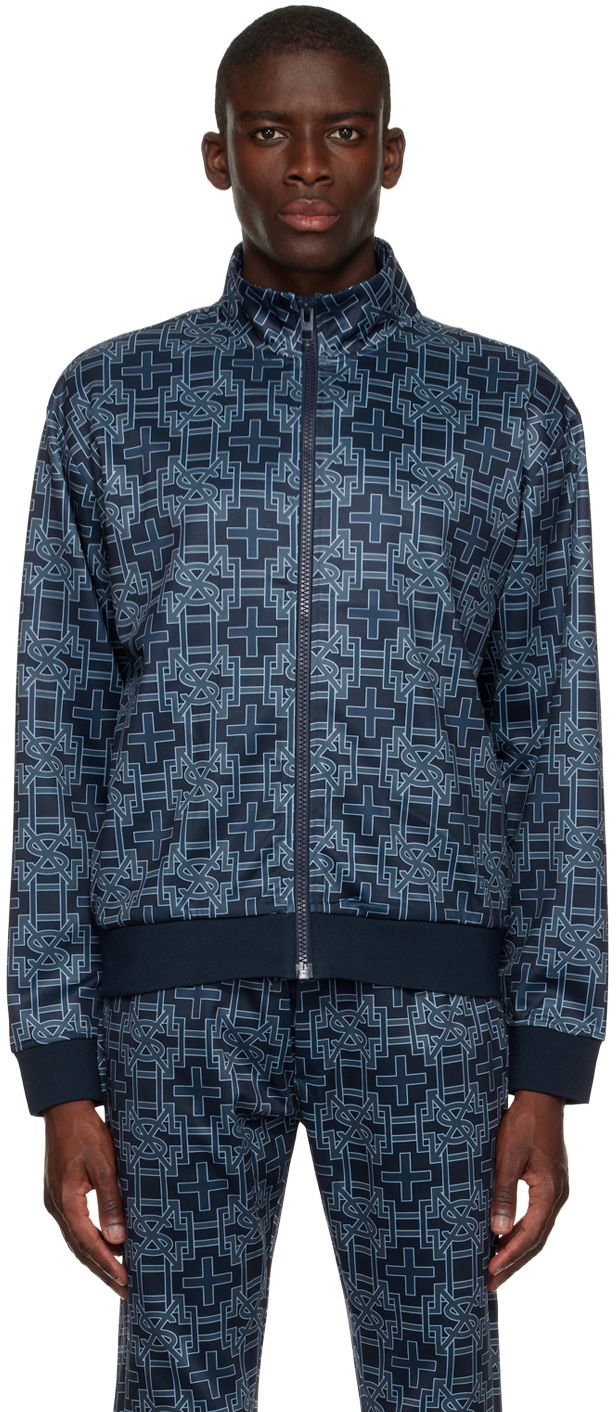 Jakna Ksubi Ksubi Plus Antidote Track Jacket Tamnoplava | MPF22JK004