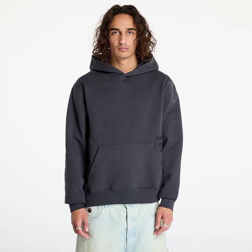 Dukserice DAILY PAPER Overload Hoodie Obsidian Black Crna | 2421041