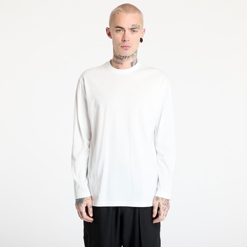 Majica kratkih rukava Y-3 Graphic Long Sleeve Top Bijela | JM3234