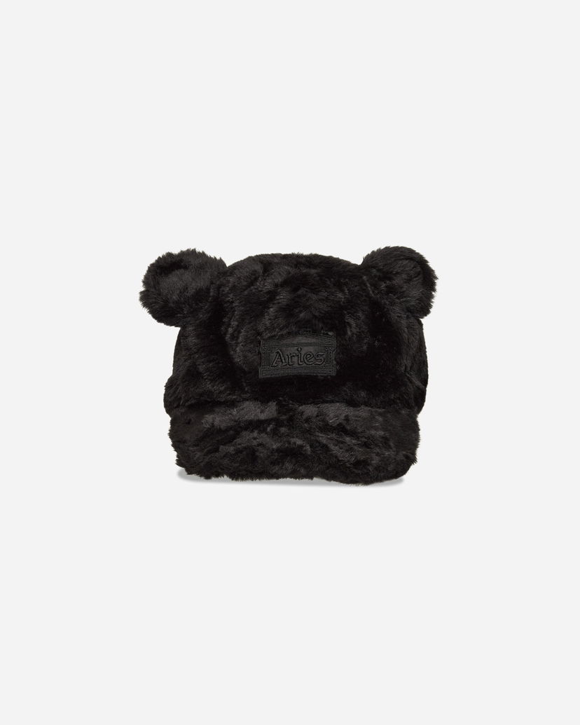 Kapa Aries Aries Temple Fluffy Ear Cap Crna | AR9005404 Black