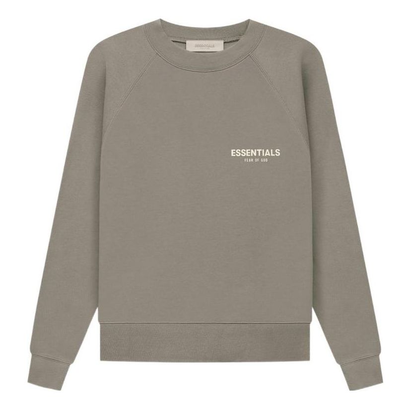 Džemper Fear of God Essentials Logo Crewneck Sweatshirt Zelena | FOG-SS22-266, 0