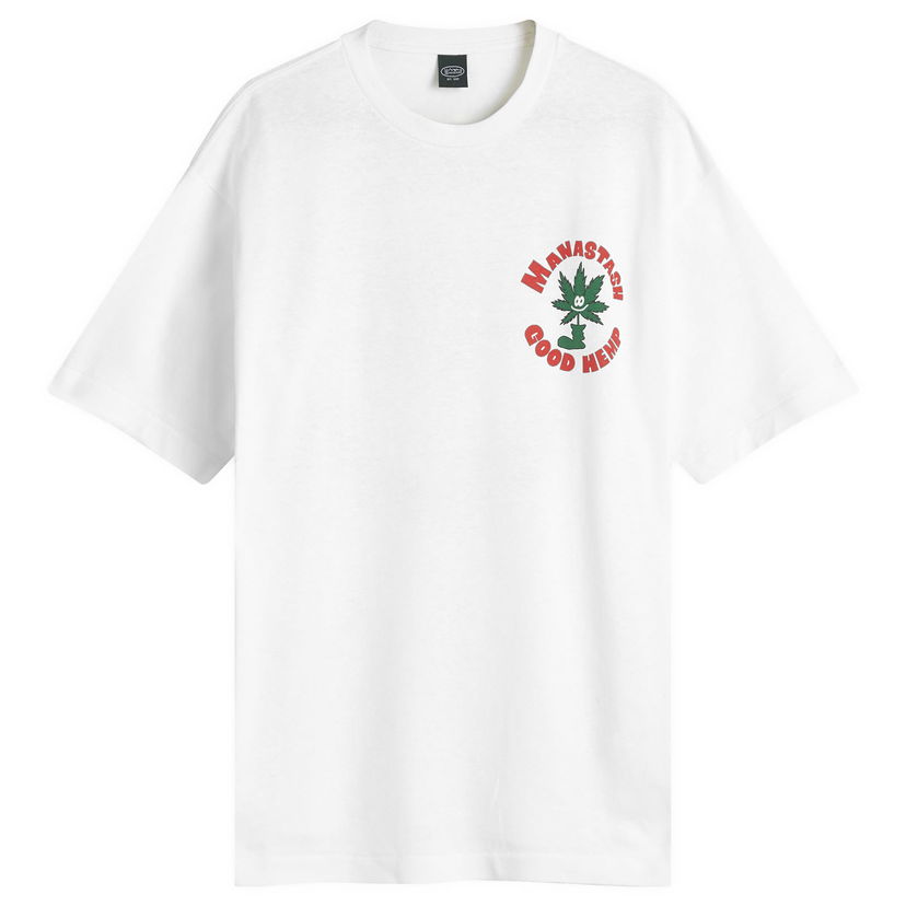 Majica kratkih rukava Manastash Hemp T-Shirt White Large Bijela | 7924234001-030