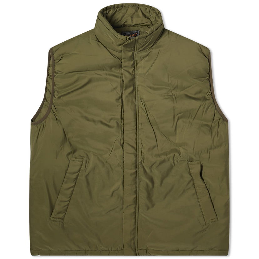 Prsluk BEAMS Beams Plus MIL Ripstop Puff Vest Zelena | 38060050139-67