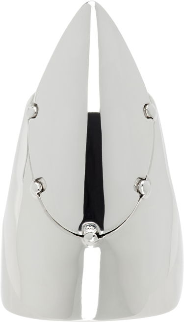 Prsten Jean Paul Gaultier Jean Paul Gaultier Silver-Tone 'The Nail' Ring Metalik | 25/03-W-JW023-X053-91, 0