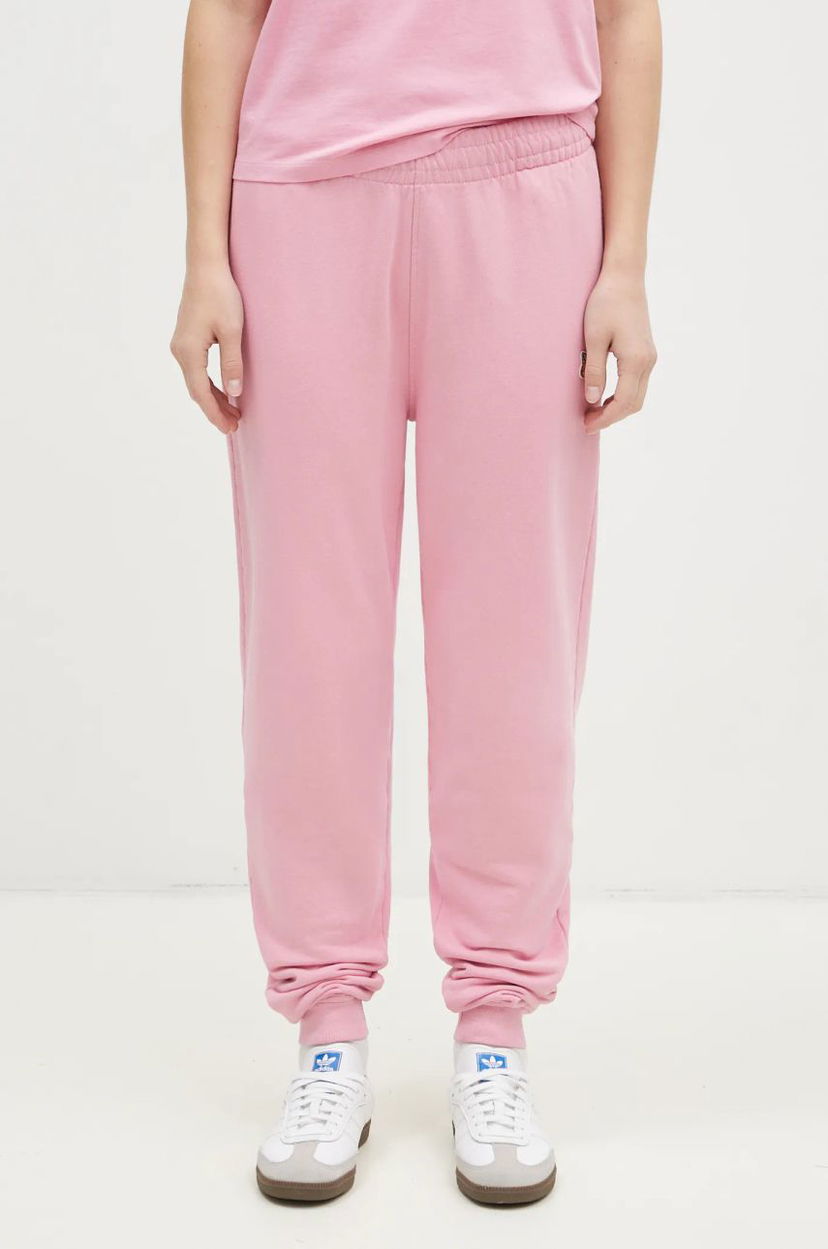 Trenirka MAISON KITSUNÉ Fox Head Patch Sweatpants Ružičasta | MW01109KM0001