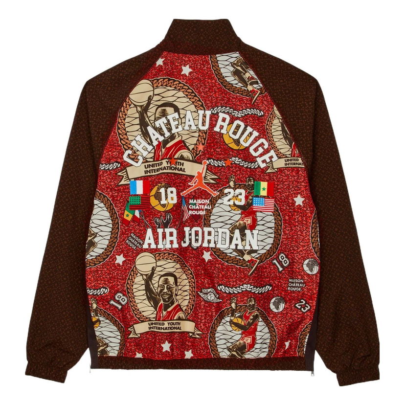 Vjetrovka Jordan Air Jordan x Maison Chateau Rouge Crossover Half Zipper Pullover Višebojno | DO4162-226