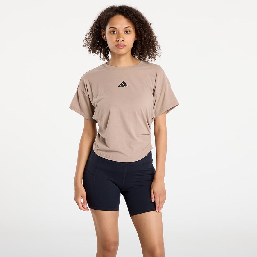 Majica kratkih rukava adidas Performance Adidas Power T-Shirt Bež | JX1193