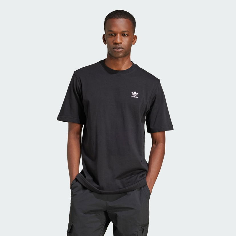 Majica kratkih rukava adidas Performance Trefoil Essentials T-Shirt Crna | JI8545