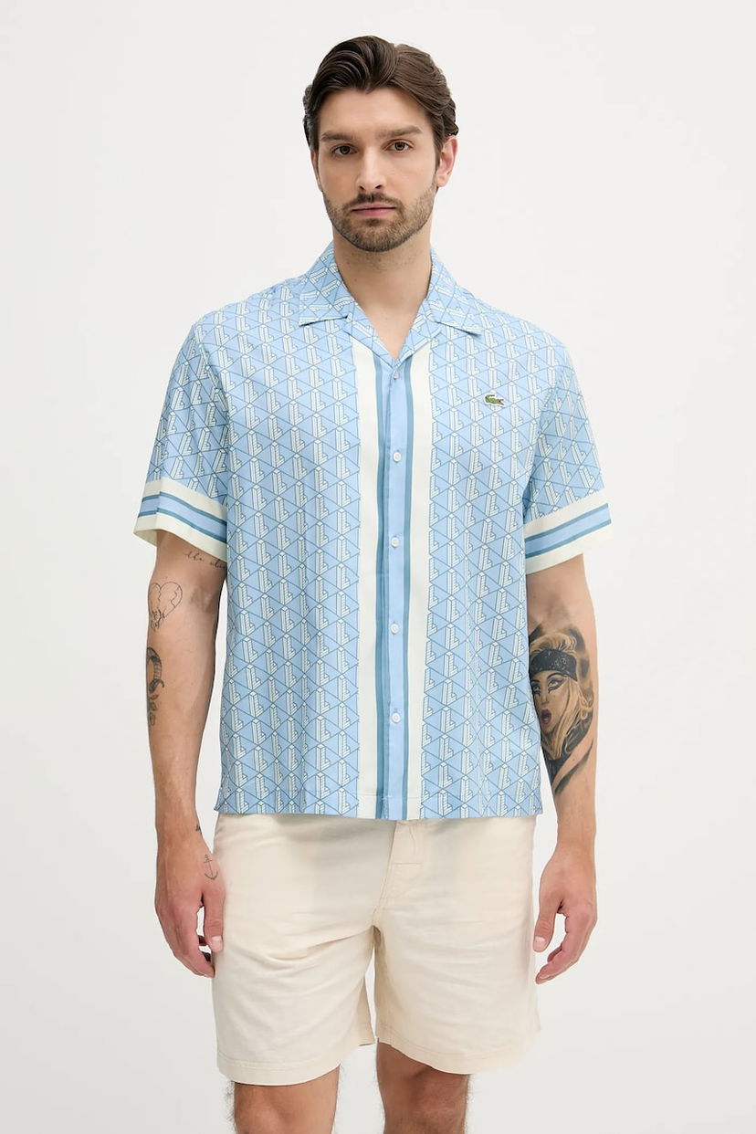 Košulja Lacoste Lacoste Relaxed Fit Shirt Plava | CH9094