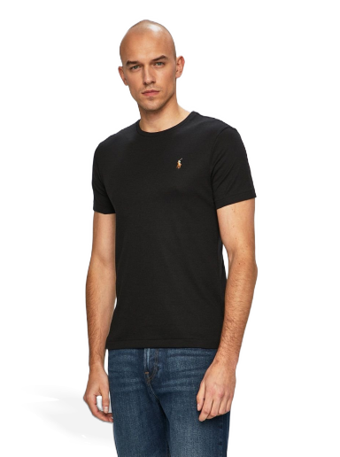 Majica kratkih rukava Polo by Ralph Lauren Cotton Custom Tee Crna | 710740727001