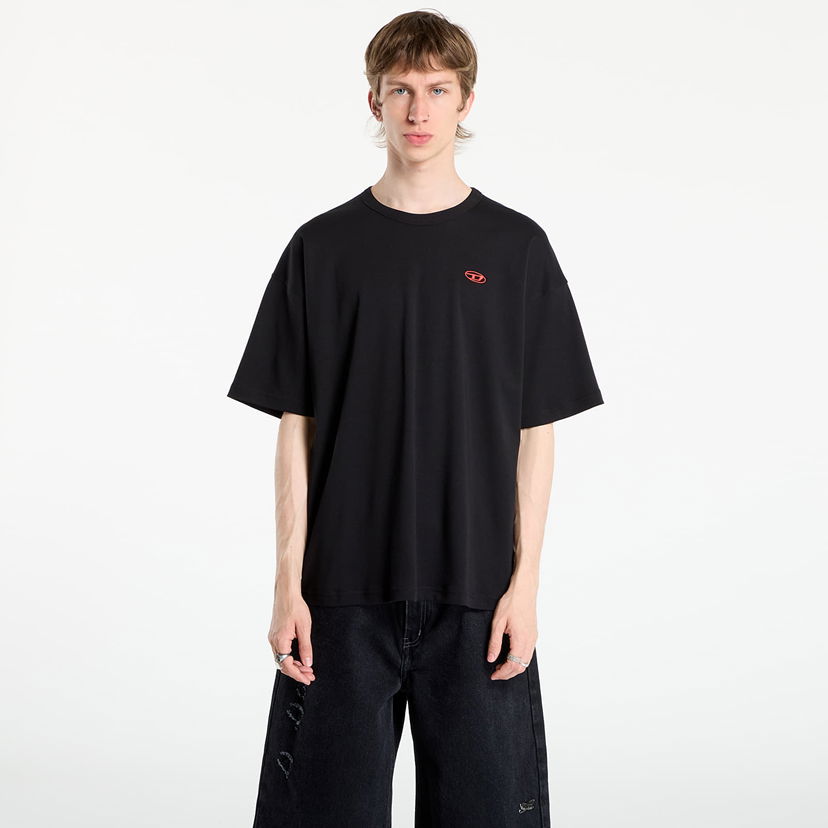 Majica kratkih rukava Diesel T-Boxt-T6 T-Shirt Black Crna | A18535_0AIJU 9XX