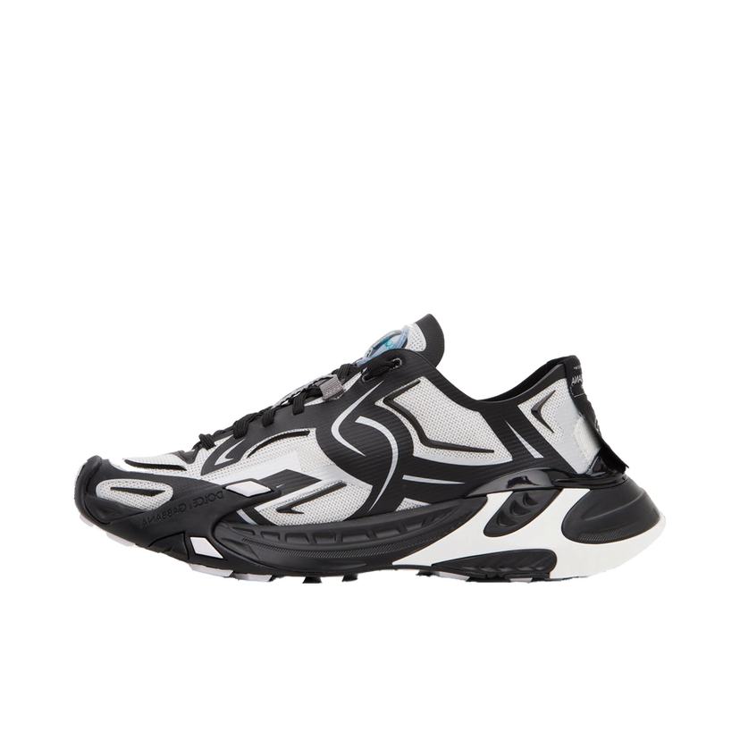 Tenisice i cipele Dolce & Gabbana Black & White Fast Sneakers Crna | CS2175AH405