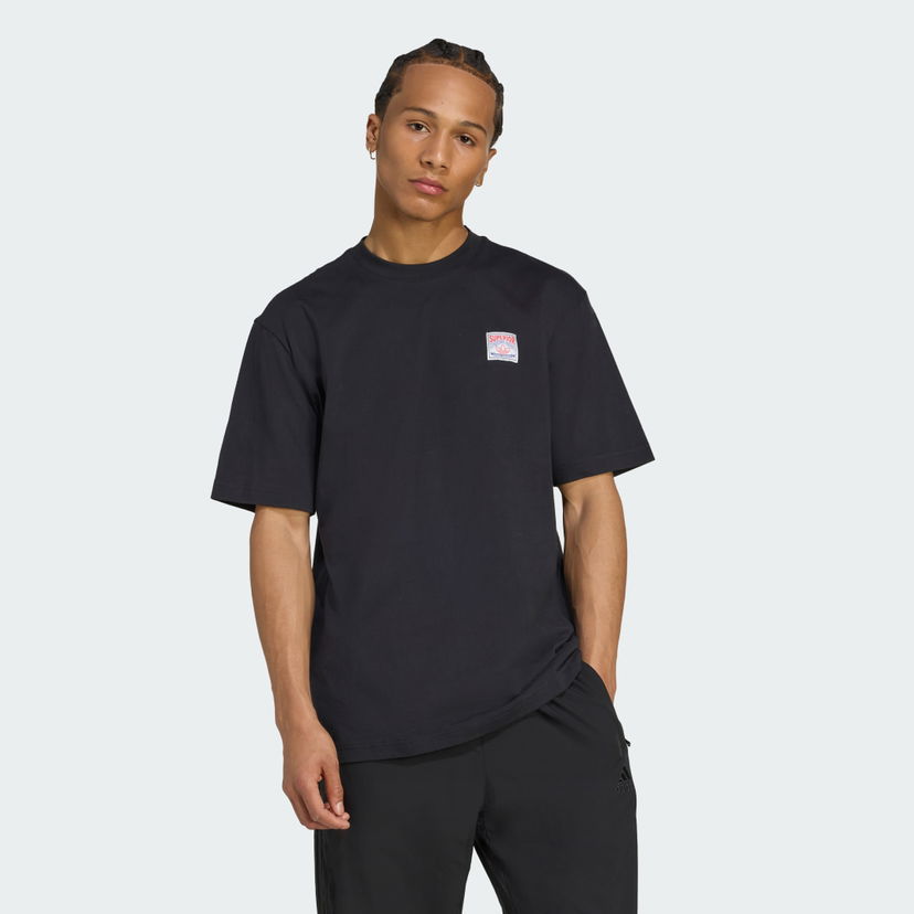 Majica kratkih rukava adidas Performance Wabash Relaxed Fit T-Shirt Crna | JW0161