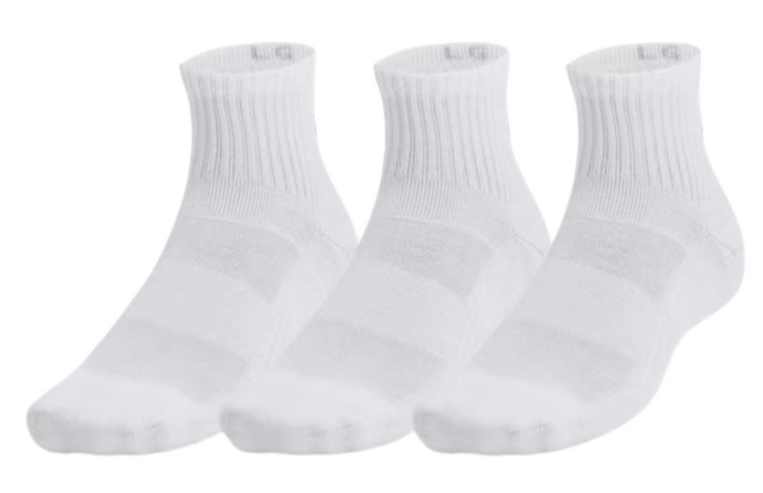 Čarape Under Armour Under Armour UA TC Quarter Socks - 3 Pack Bijela | 1386372-100, 0