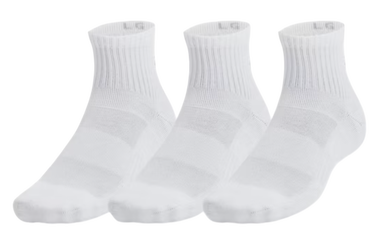 Čarape Under Armour Under Armour UA TC Quarter Socks - 3 Pack Bijela | 1386372-100, 0