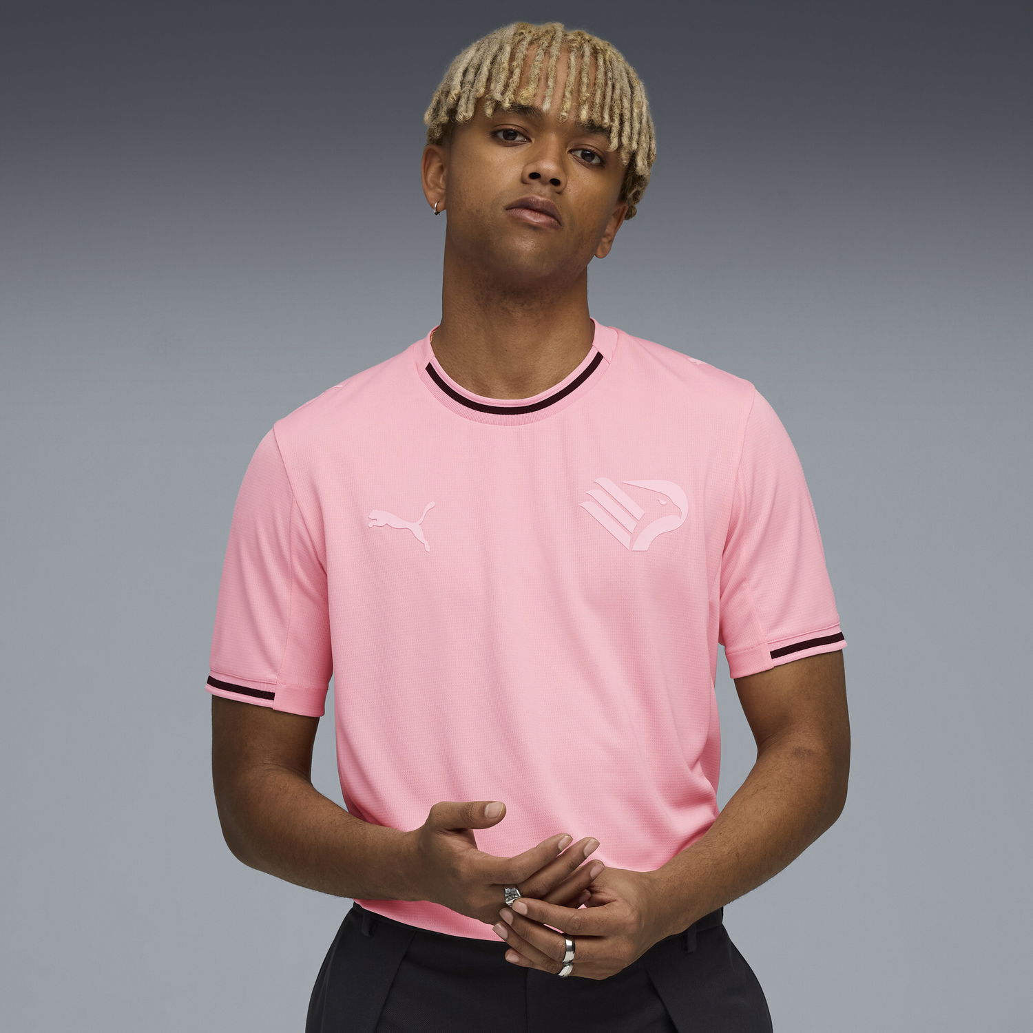 Dres Puma Palermo Home Replica Jersey 2025/26 Ružičasta | 782849-01, 1