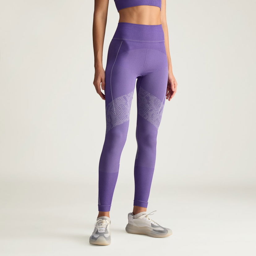 Tajice adidas Performance Stella McCartney Seamless Yoga Leggings Ljubičasta | JN0544