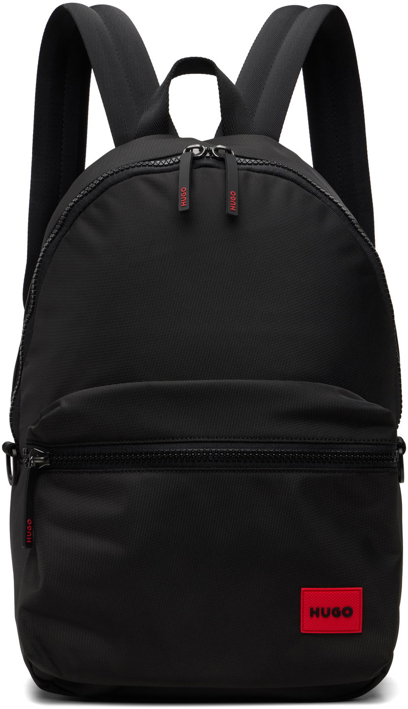Ruksak BOSS Logo Patch Backpack Crna | 50549717