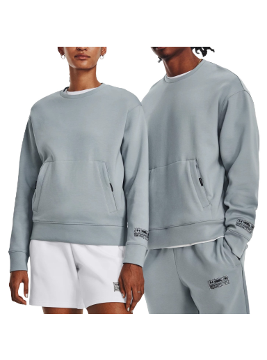 Dukserice Under Armour Summit Knit Crew Neck Siva | 1377172-465