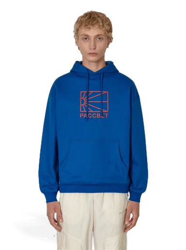 Dukserice PACCBET Big Logo Hooded Sweatshirt Plava | PACC11T026 3