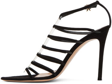 Njega cipela Gianvito Rossi Gianvito Rossi Suede Heeled Sandals Crna | G61672.15RIC.CGS, 2