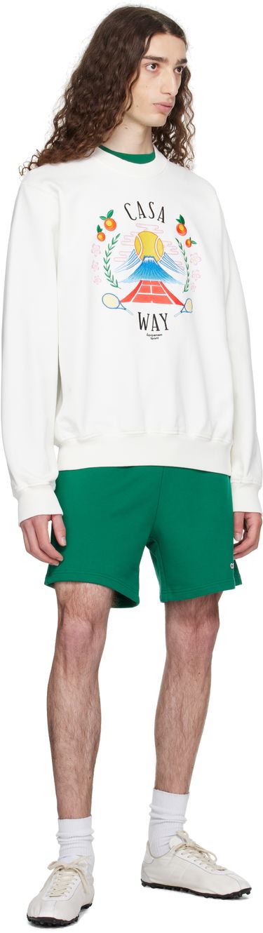Dukserice Casablanca Casablanca 'Casa Way' Sweatshirt Bijela | MPF25-JTP-293-03, 3