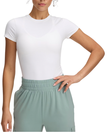 Majica kratkih rukava Under Armour Meridian Core Fitted Short Sleeve Top Bijela | 6000341-100, 0