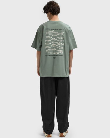 Majica kratkih rukava Dickies Laryville Graphic Short Sleeve T-Shirt Zelena | DK0A87QGL191, 2