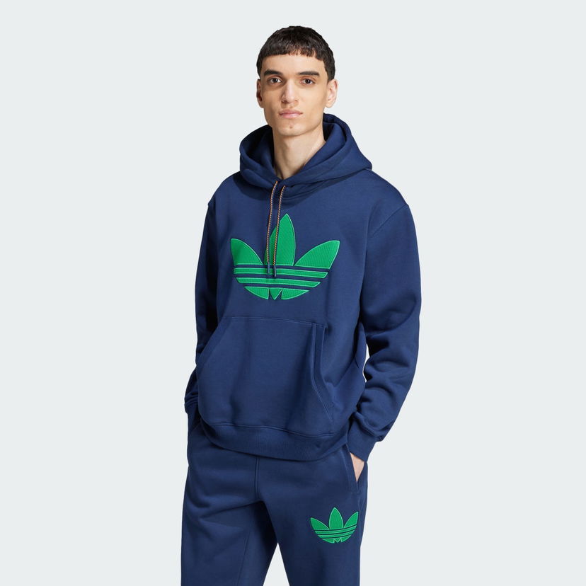Dukserice adidas Originals Fleece Hoodie Plava | JN5968