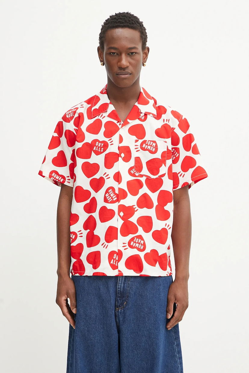 Košulja Human Made Human Made Woven Shirt Bijela | HM29SH026