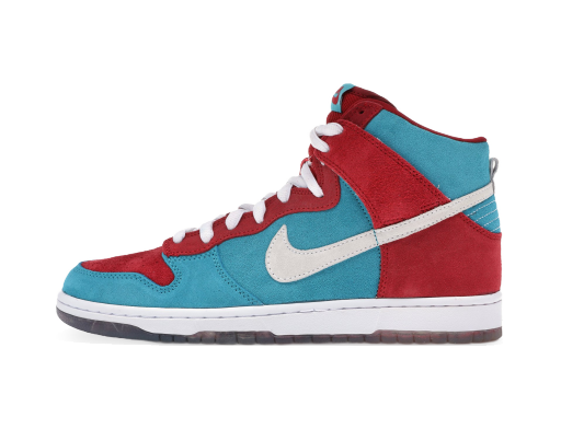 Skateboarding Nike SB SB Dunk High Bloody Gums Tirkiz | 313171-611