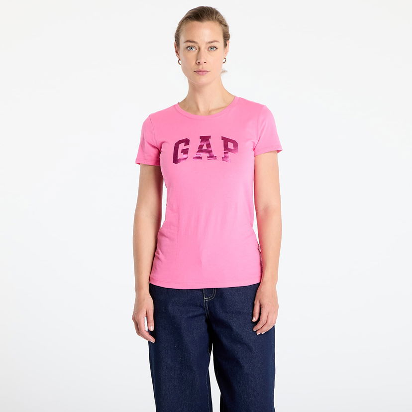 Majica kratkih rukava GAP GAP Logo T-Shirt Ružičasta | 776775-04