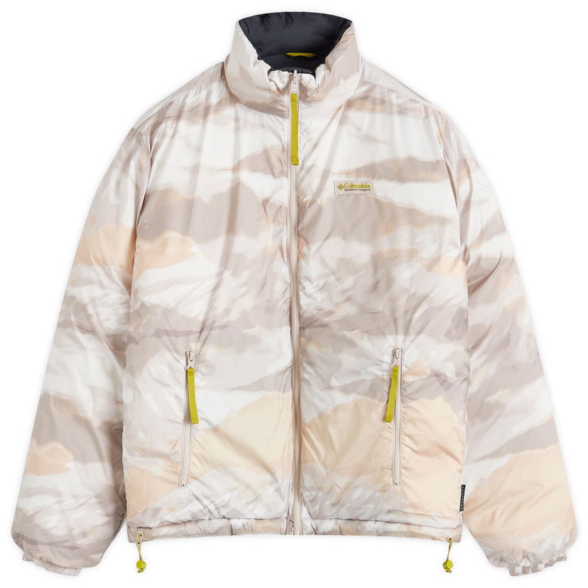 Pernata jakna Columbia Reversible Jacket Mountains Print Bež | 2090721-010