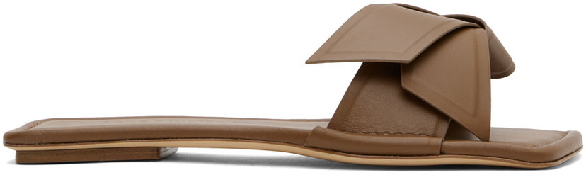 Dodaci Acne Studios Acne Studios Musubi Leather Sandals Smeđa | AD0598-